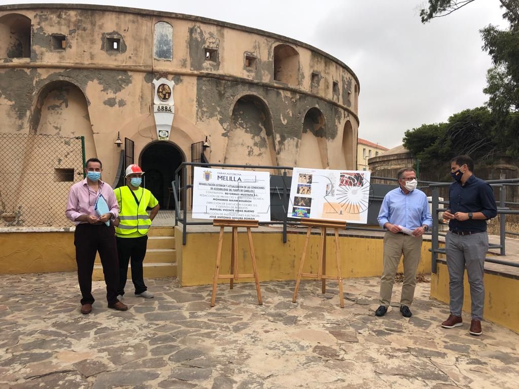 La Ciudad restaura el Fuerte Camellos y mejora su accesibilidad para usuarios y visitantes