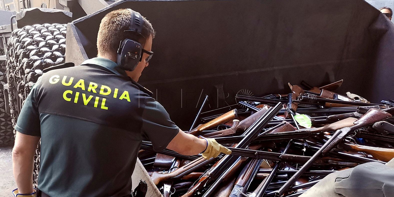La Guardia Civil destruyó 130 armas en Melilla durante 2019