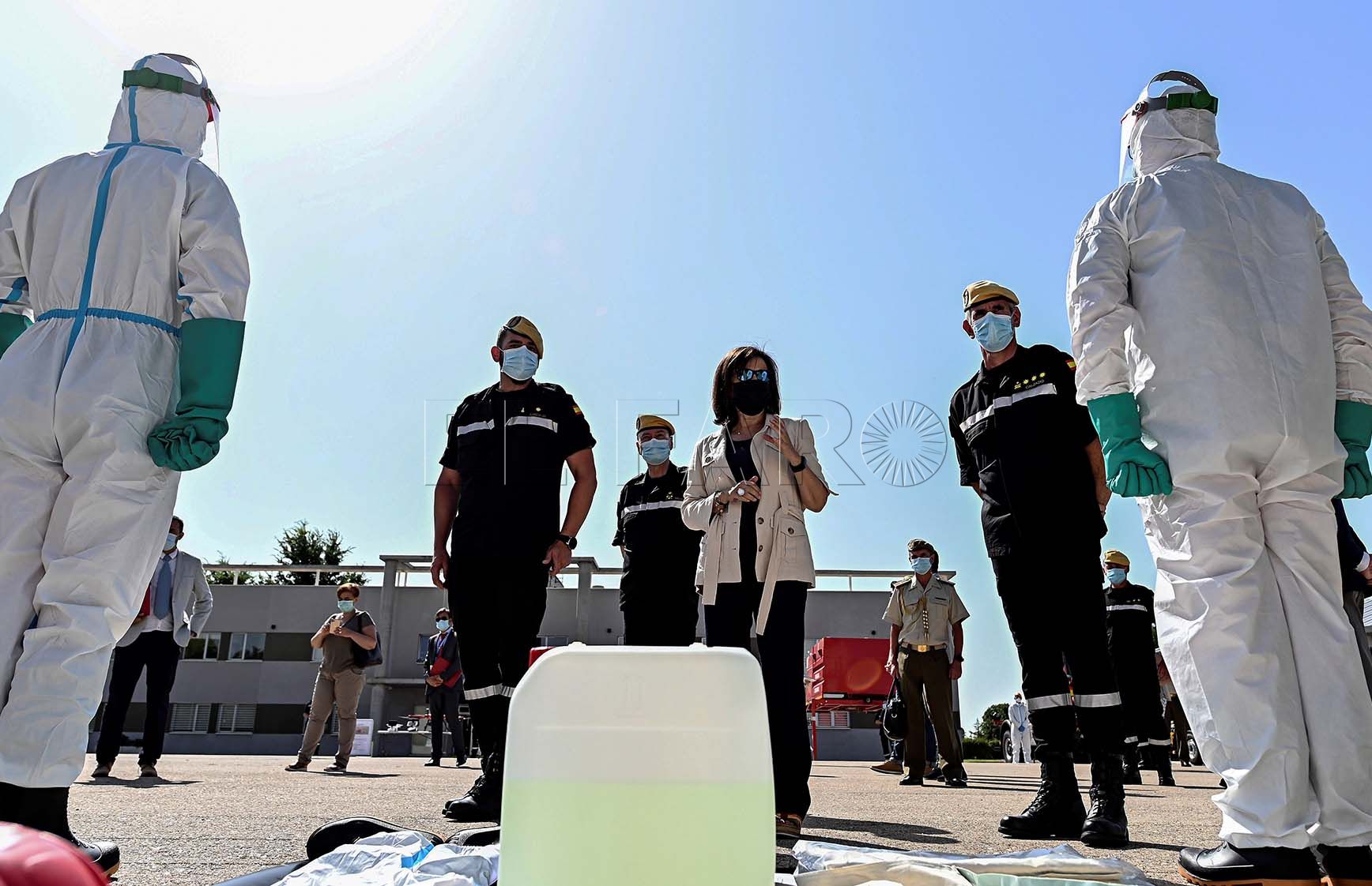 La UME, preparada para enviar 1.500 militares en 48 horas si hay nuevo brote