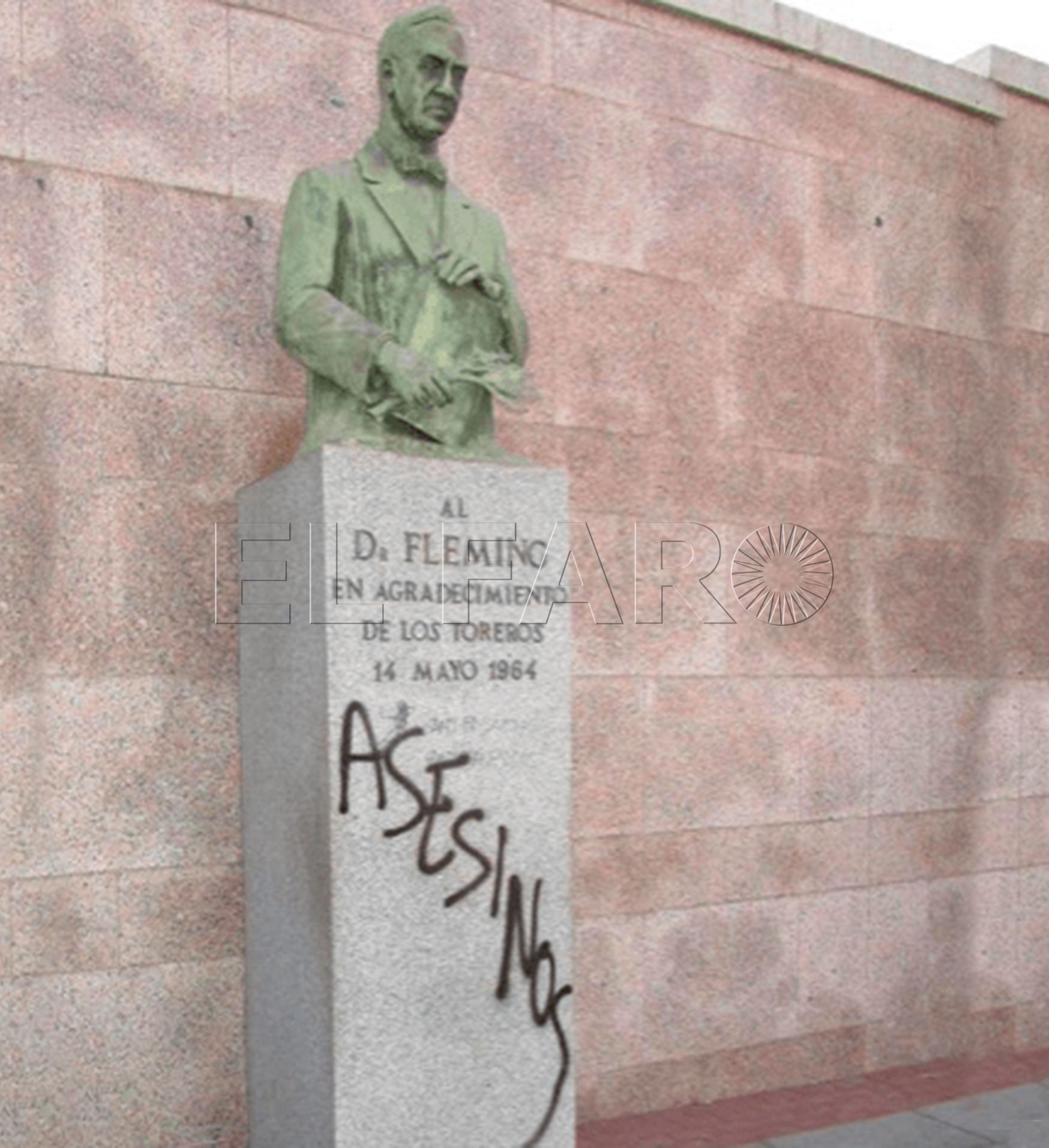 La estatua de Fleming