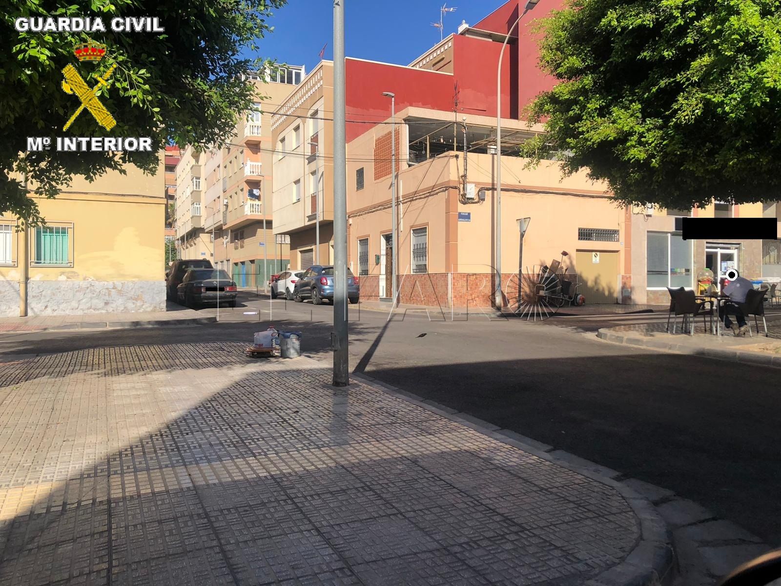 Un Guardia Civil fuera de servicio detiene al presunto autor del hurto de un móvil