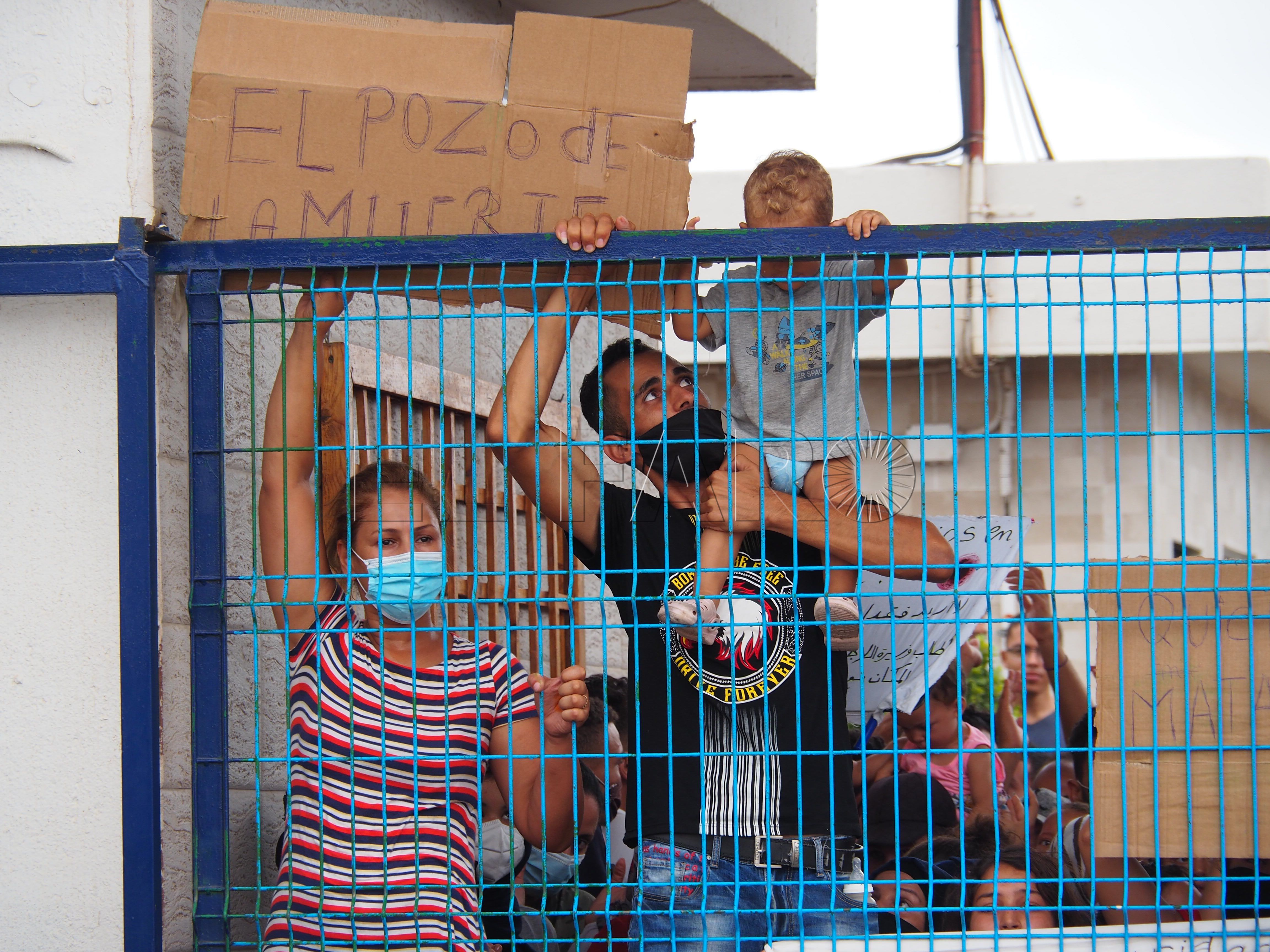 ACNUR ve "alarmante" las condiciones de acogida de inmigrantes en Melilla