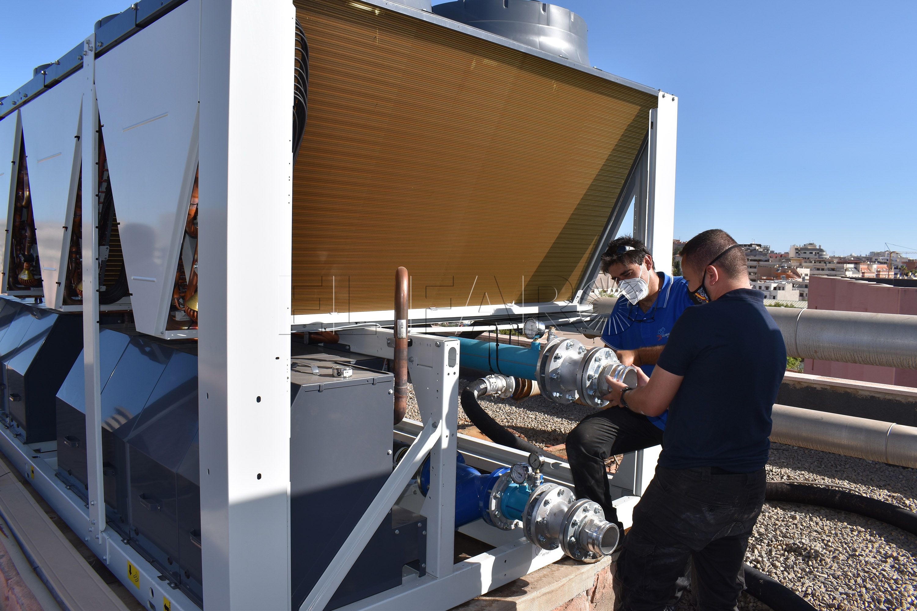 El Imserso alquila una máquina de frío y calor para la Residencia de Mayores