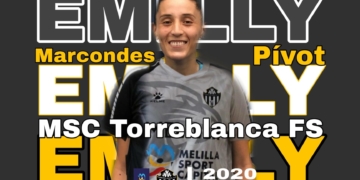 Emilly Marcondes, jugadora brasileña.