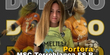 La nueva portera del MSC Torreblanca FS B, Laura Donoso.