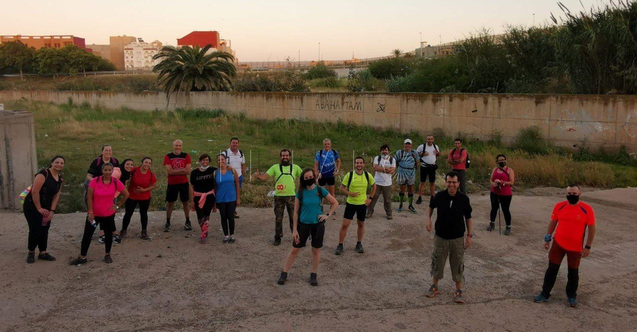 Caminar, con distancia