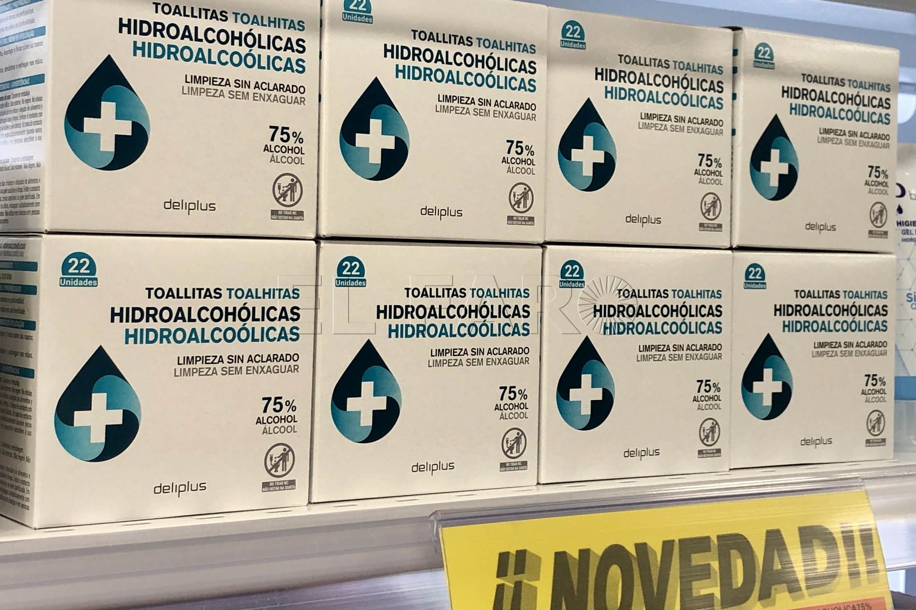 Mercadona incorpora a su surtido toallitas hidroalcohólicas para manos y vende 12.000 unidades