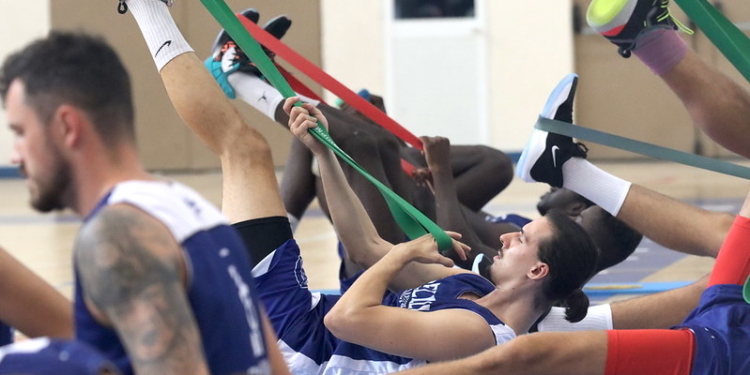 Segundo día de trabajo de la plantilla del Melilla Sport Capital