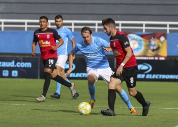 Imagen de uno de los partidos de la pasada temporada.