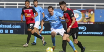 Imagen de uno de los partidos de la pasada temporada.