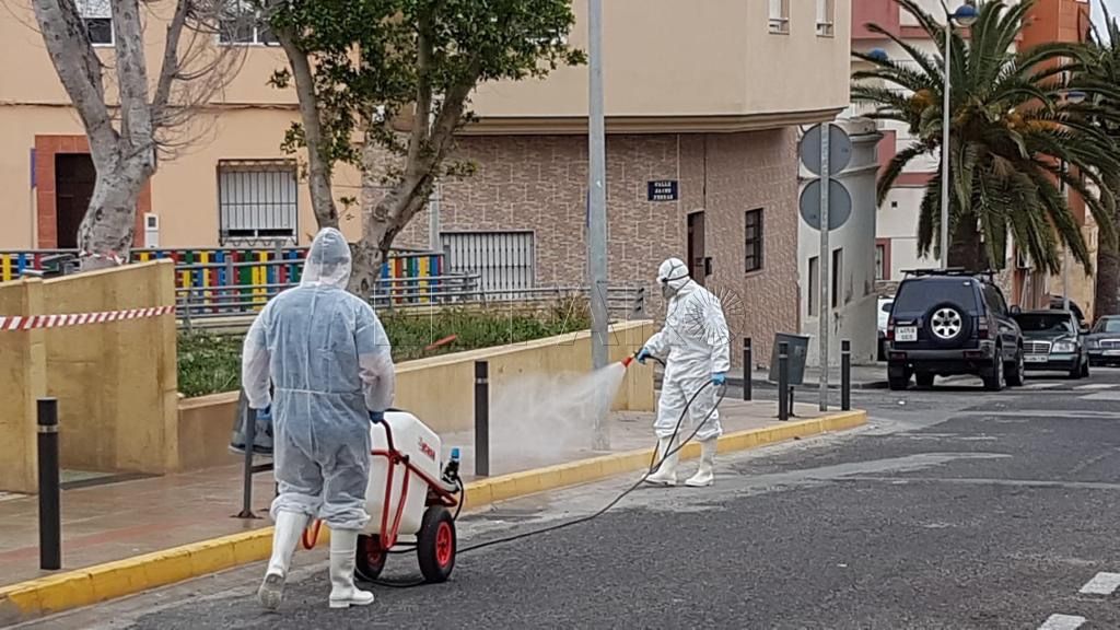 Medio Ambiente reforzará las desinfecciones en los barrios y parques infantiles