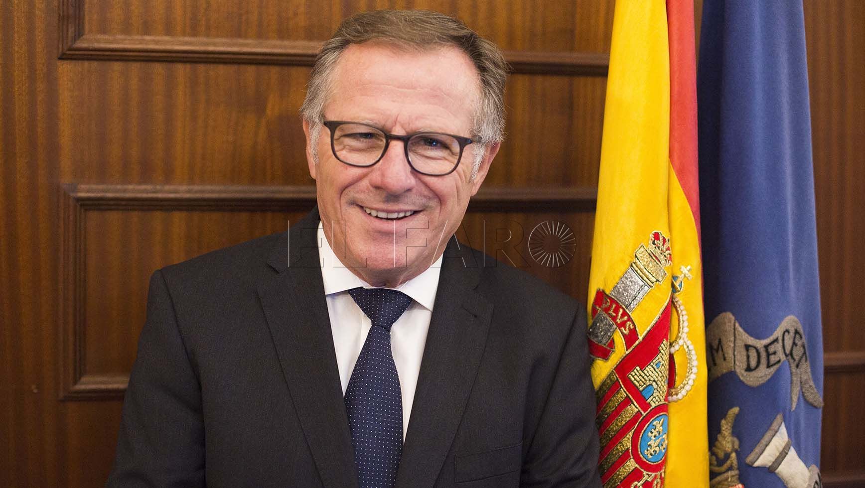 Saluda del presidente de la Ciudad Autónoma, Eduardo de Castro