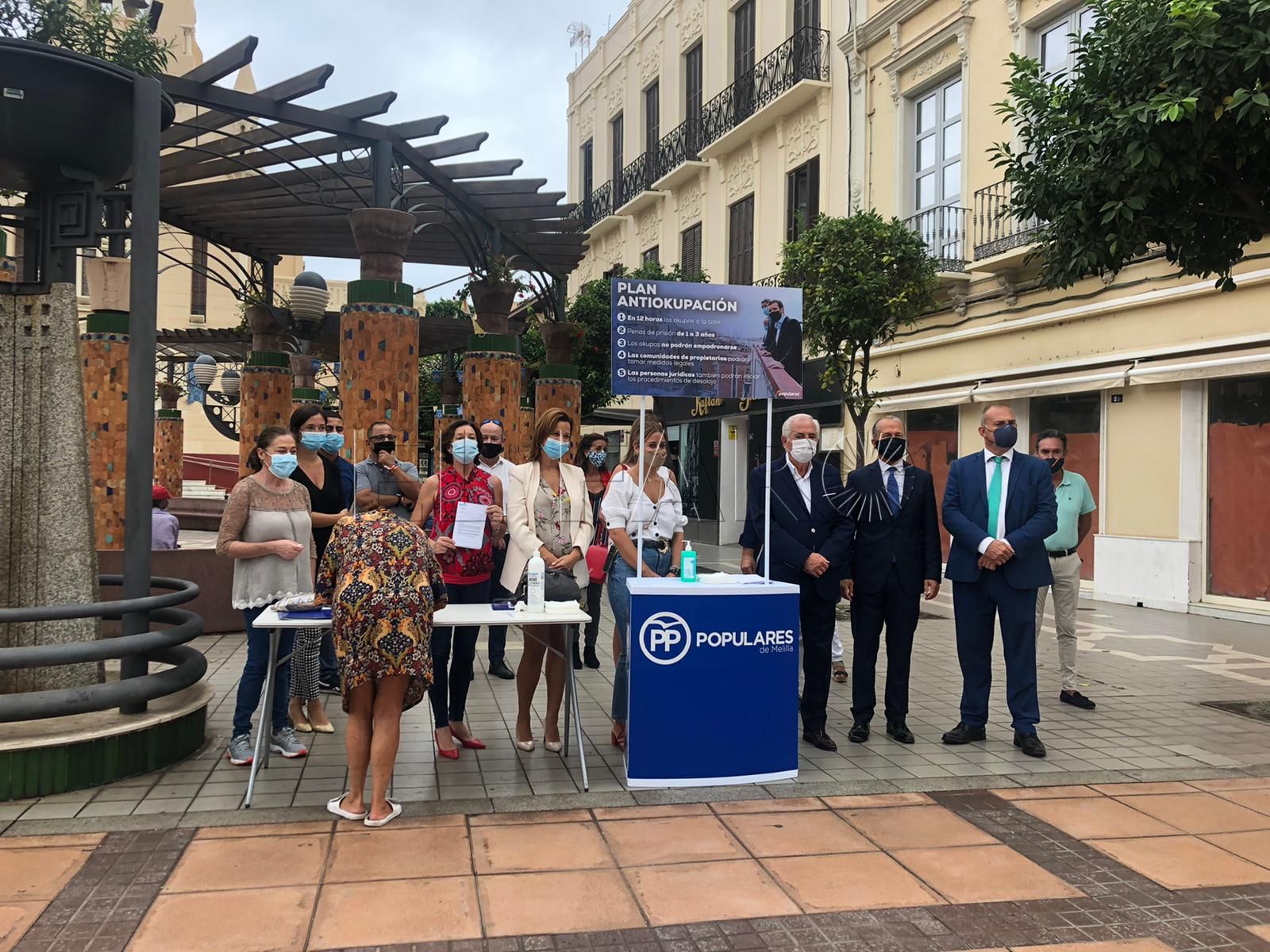 El Partido Popular apela a la ciudadanía melillense para acabar con la ocupación ilegal