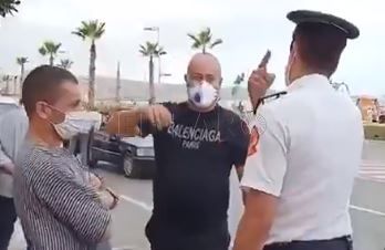 Desalojan a los manifestantes transfronterizos de Nador