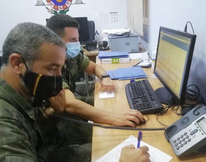Defensa asigna ocho rastreadores de coronavirus a Melilla