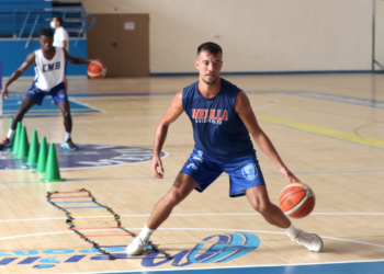 Javi Marín, capitán del Melilla Sport Capital.