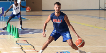 Javi Marín, capitán del Melilla Sport Capital.