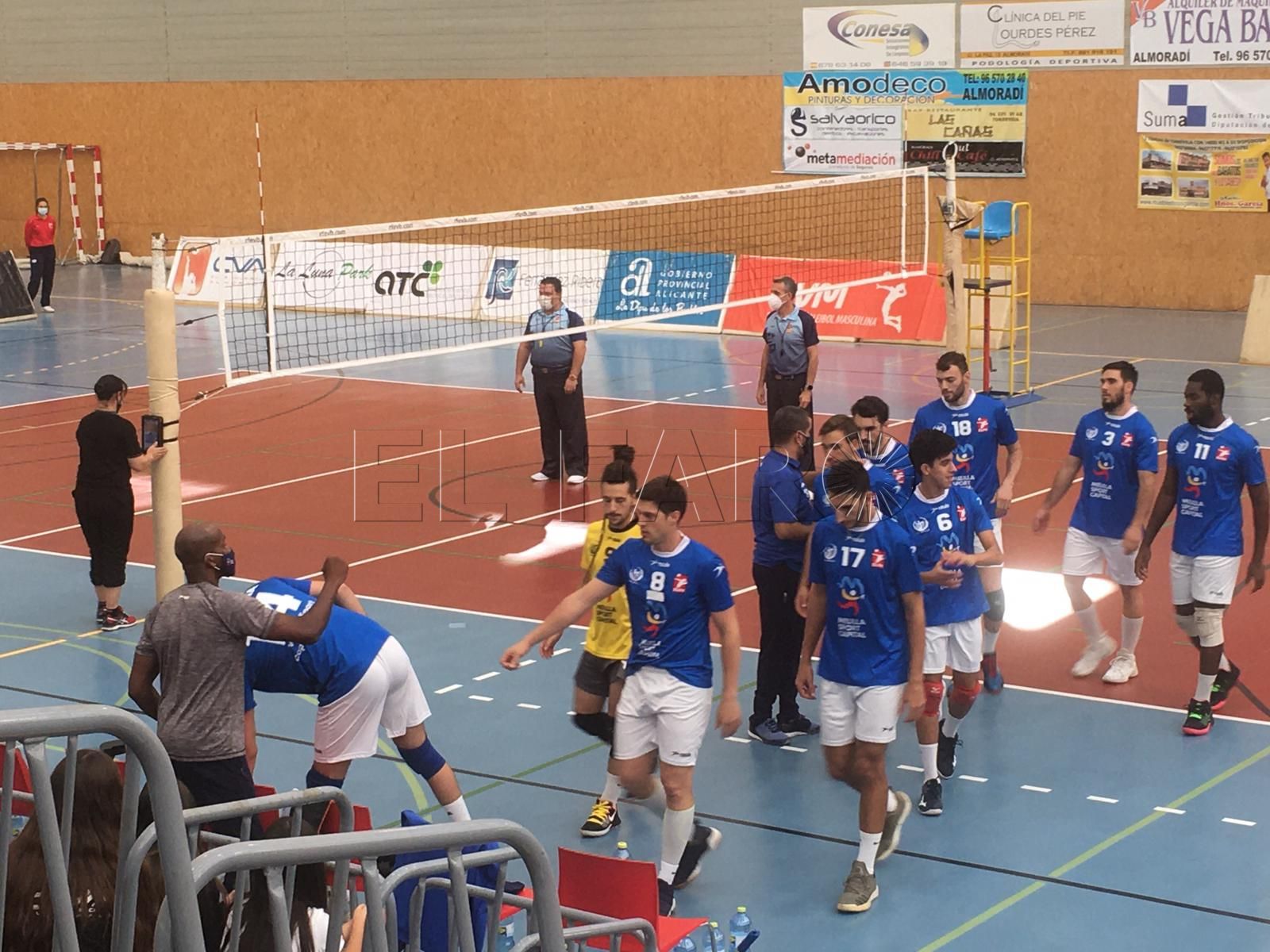 El Melilla Sport Capital Voleibol suma su primera victoria en la liga