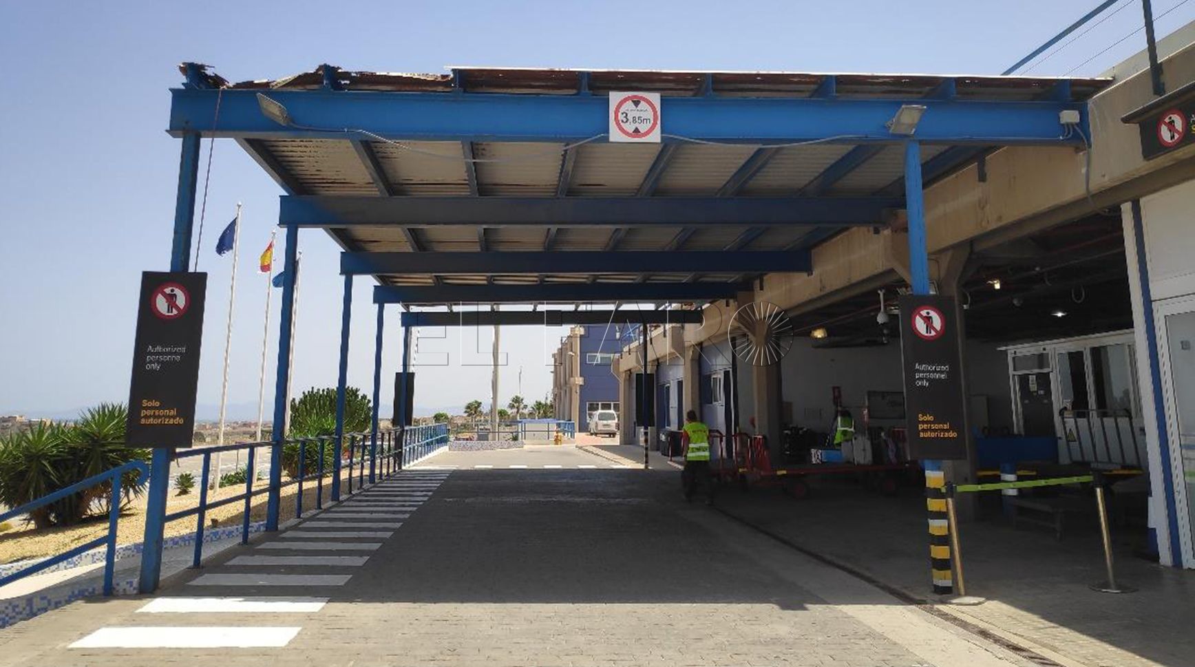 El Aeropuerto hará adecuaciones y mejoras en la fachada de los edificios