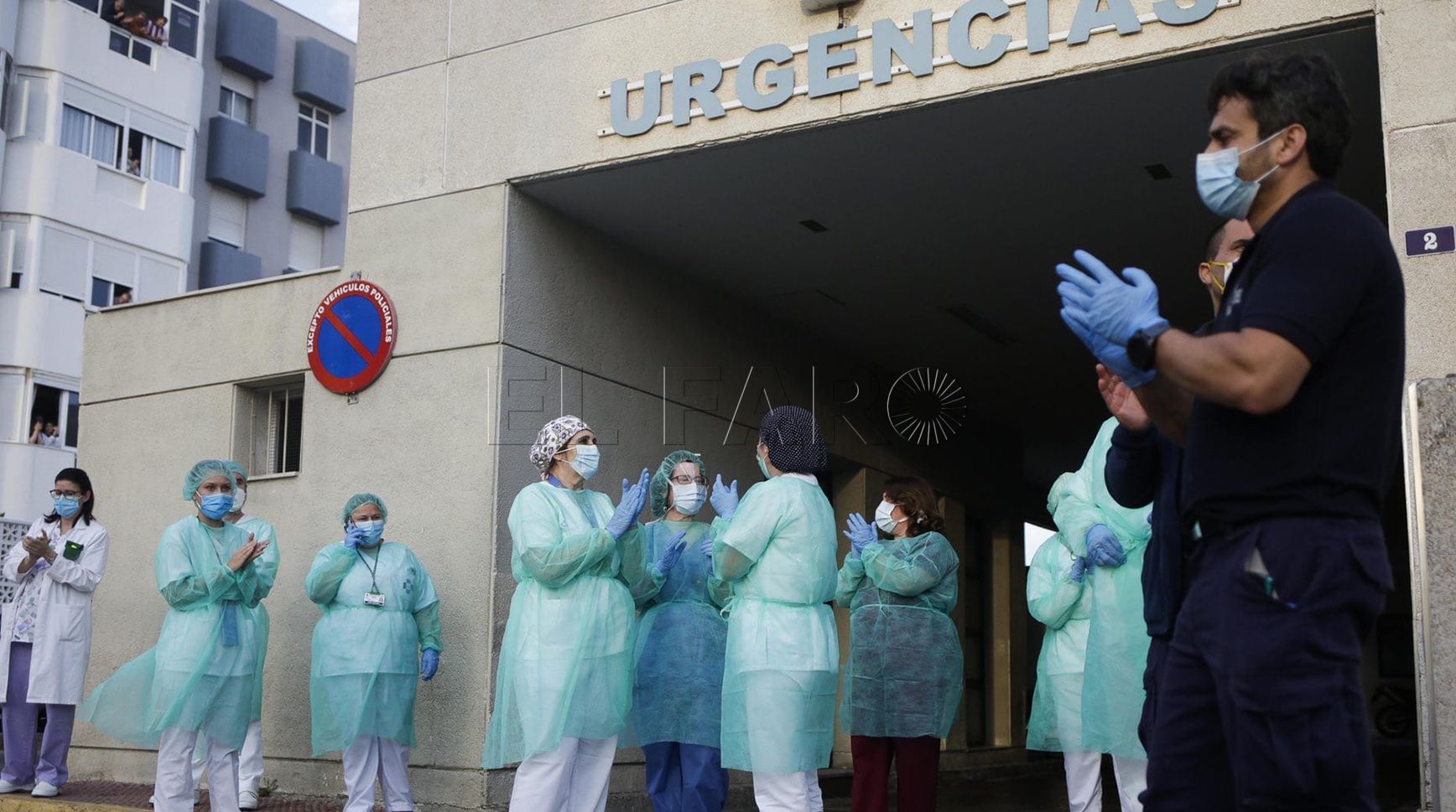 Riesgos laborales del hospital pide a la Gerencia FFP2 para todos los sanitarios