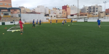 Los melillenses han realizado una buena semana de entrenamientos.