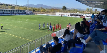 Imagen del encuentro que disputó el cuadro melillense durante este pasado fin de semana.