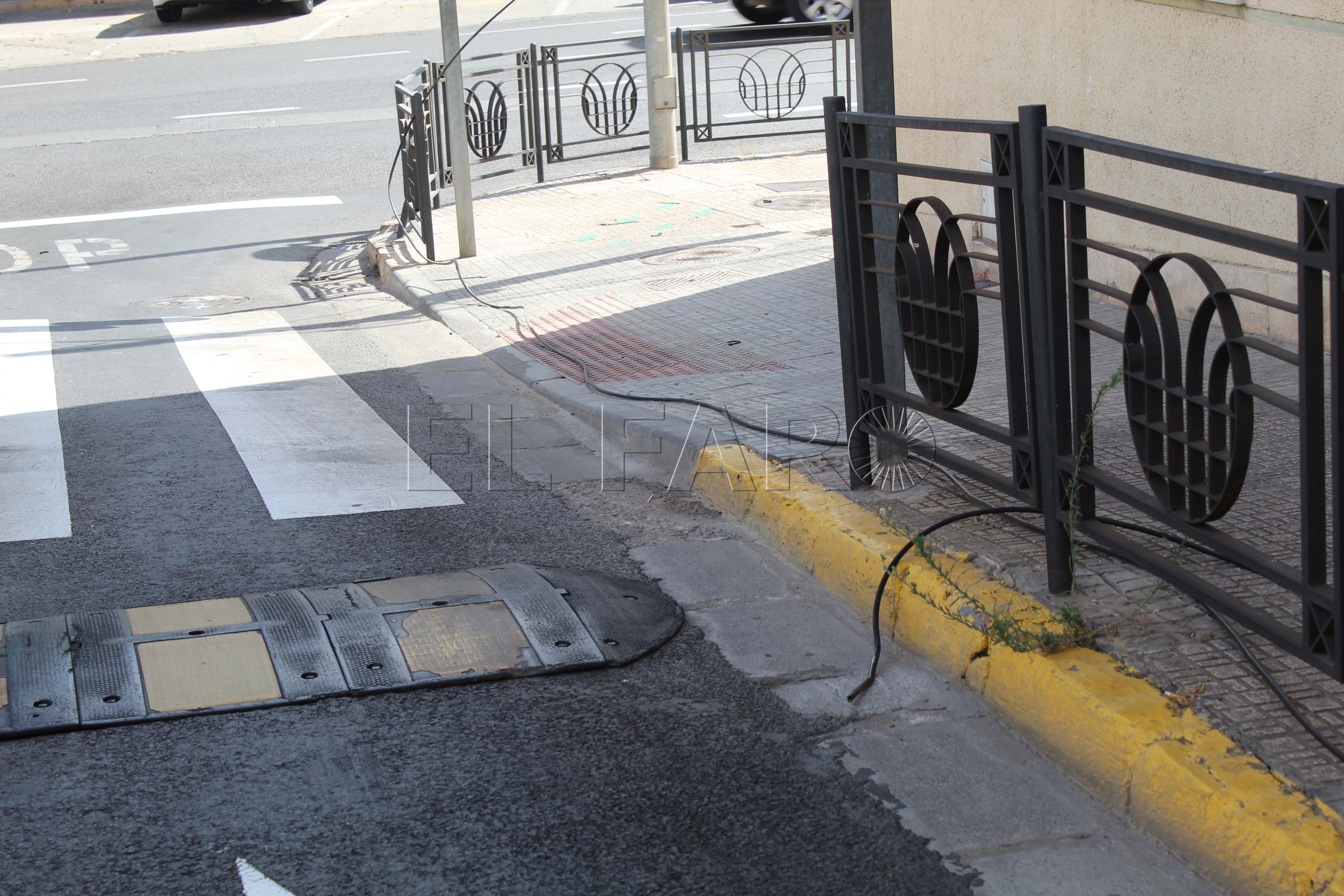 La Policía Local aclara el accidente de un motorista por la caída de un cable aéreo
