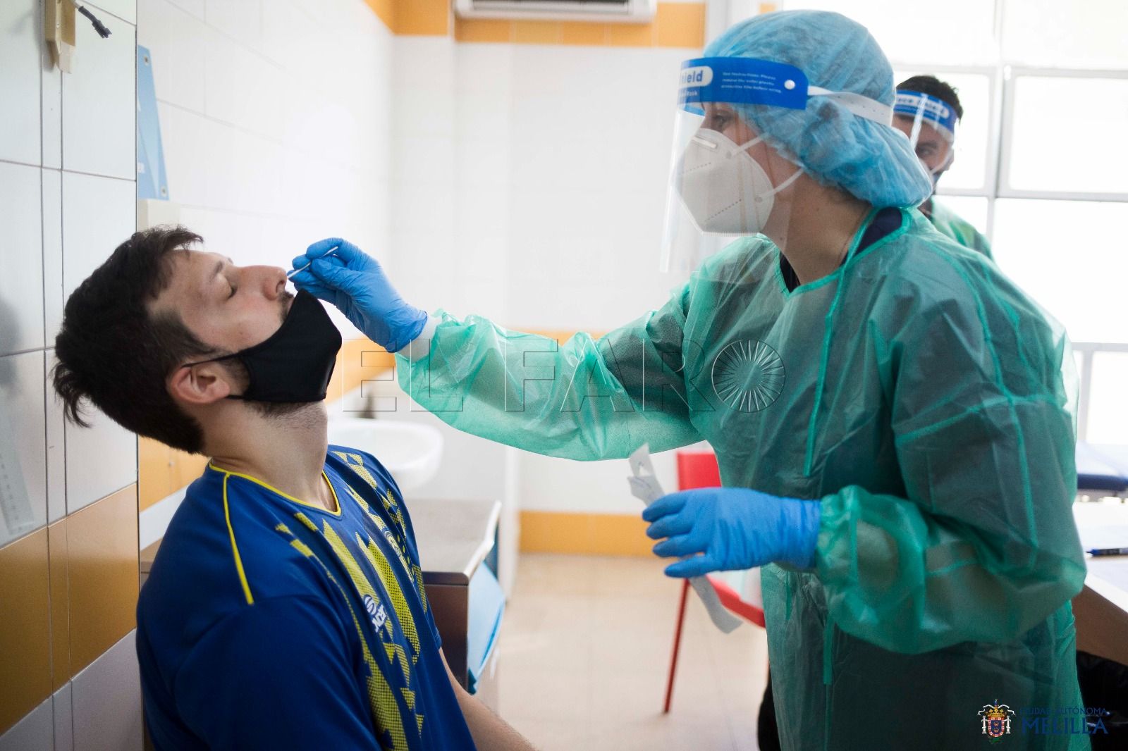 Deportes comienza a realizar test de antígenos a los 18 clubes melillenses