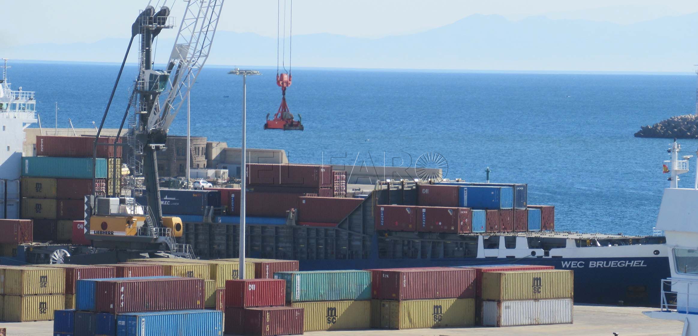 Melilla registra la segunda mayor caída interanual del tráfico portuario en España