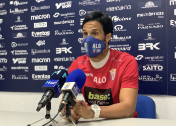 El técnico de la UD Melilla, Mohamed Hamed Al-lal ‘Aloisio’.