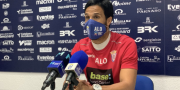 El técnico de la UD Melilla, Mohamed Hamed Al-lal ‘Aloisio’.