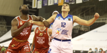 El jugador del MSC, en uno de los partidos de esta temporada.