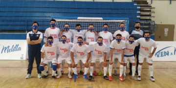 El Melistar FS lució una camiseta en apoyo a Sidi, jugador del Sporting C.