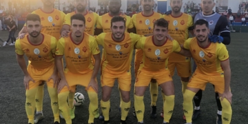 Último once del CD Rincón, rival de los melillenses en la tarde de hoy.