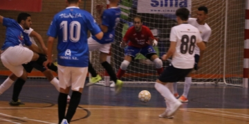Imagen del partido del pasado jueves, en tierras granadinas.