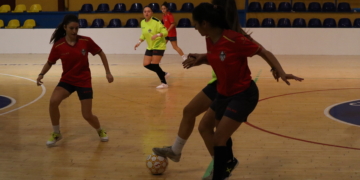 Imagen de una de las sesiones de entrenamientos de este conjunto.