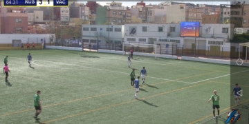 Imagen del encuentro disputado en la jornada de ayer.