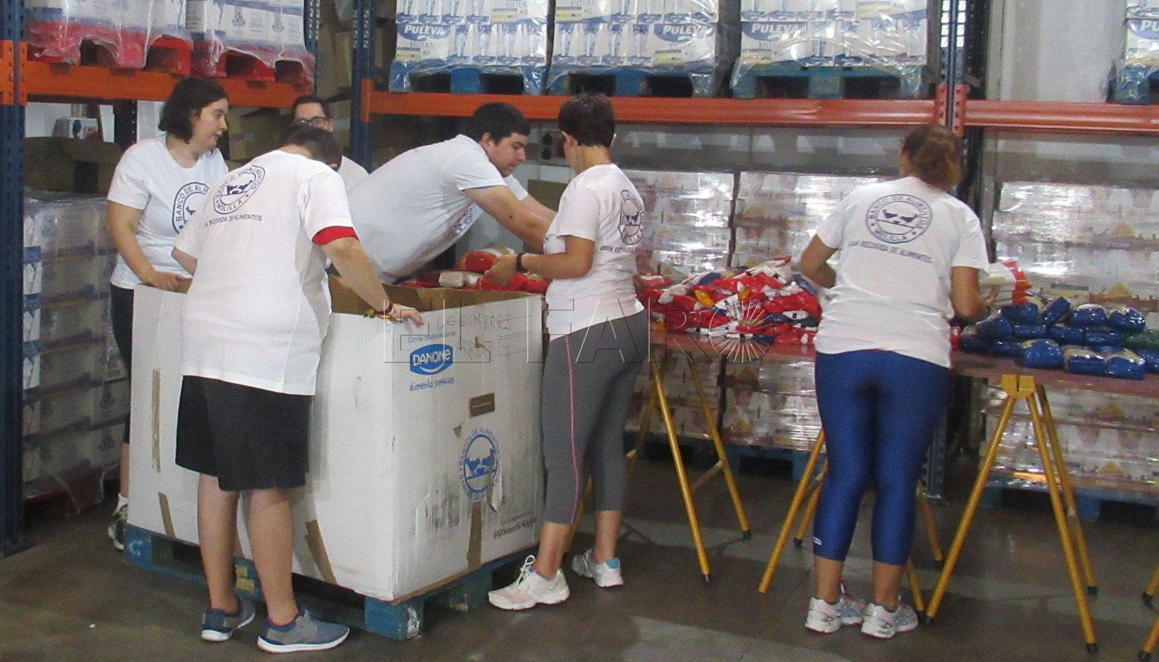 El Banco de Alimentos manda un SOS: precisa 14.000 kilos para 3 meses