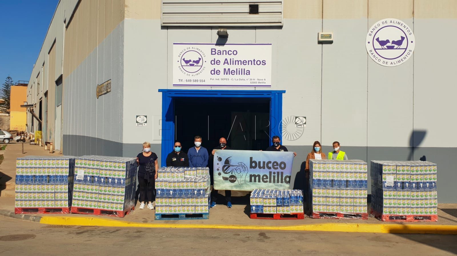 Los equipos femeninos de La Salle se vuelcan con La Gran Recogida