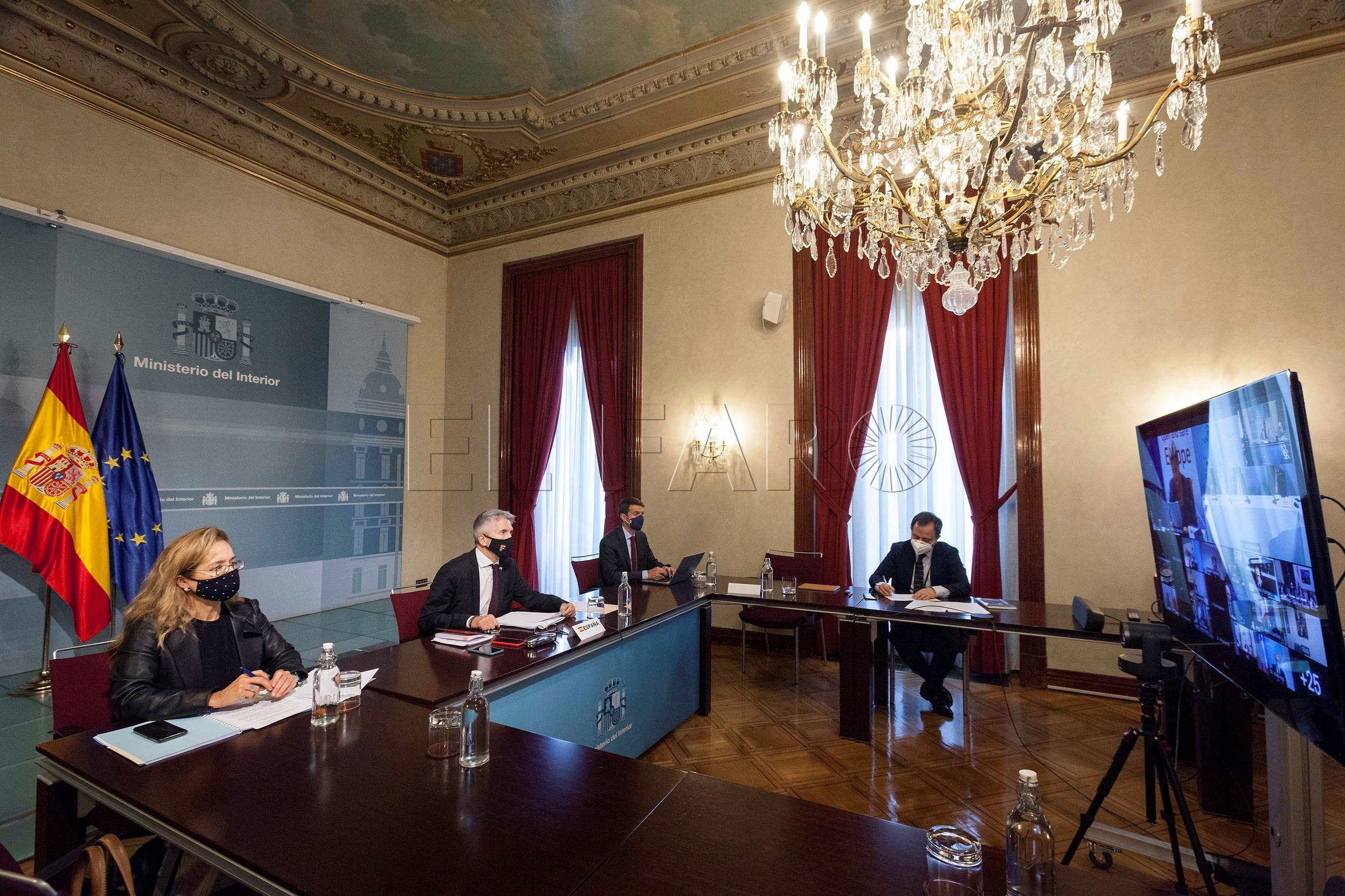 Marlaska pide a la UE acciones concretas para los países de origen y tránsito