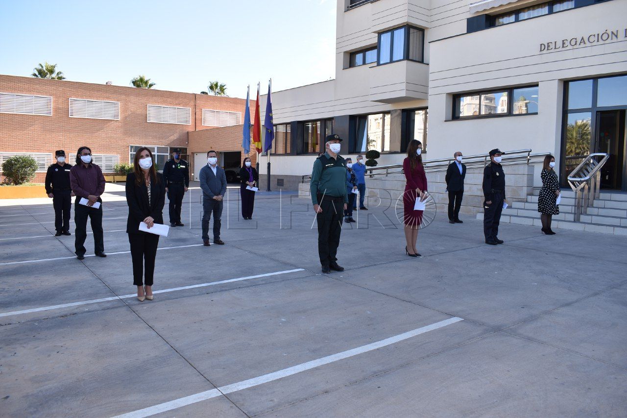 La Delegación del Gobierno reitera su compromiso en el vigésimo quinto aniversario de la declaración del 25N