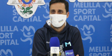Alejandro Acoba, entrenador del Melilla Sport Capital