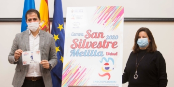 Presentación del cartel anunciador de la prueba realizado en la jornada de ayer.