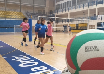 Entrenamientos de las jugadoras de nuestra ciudad.