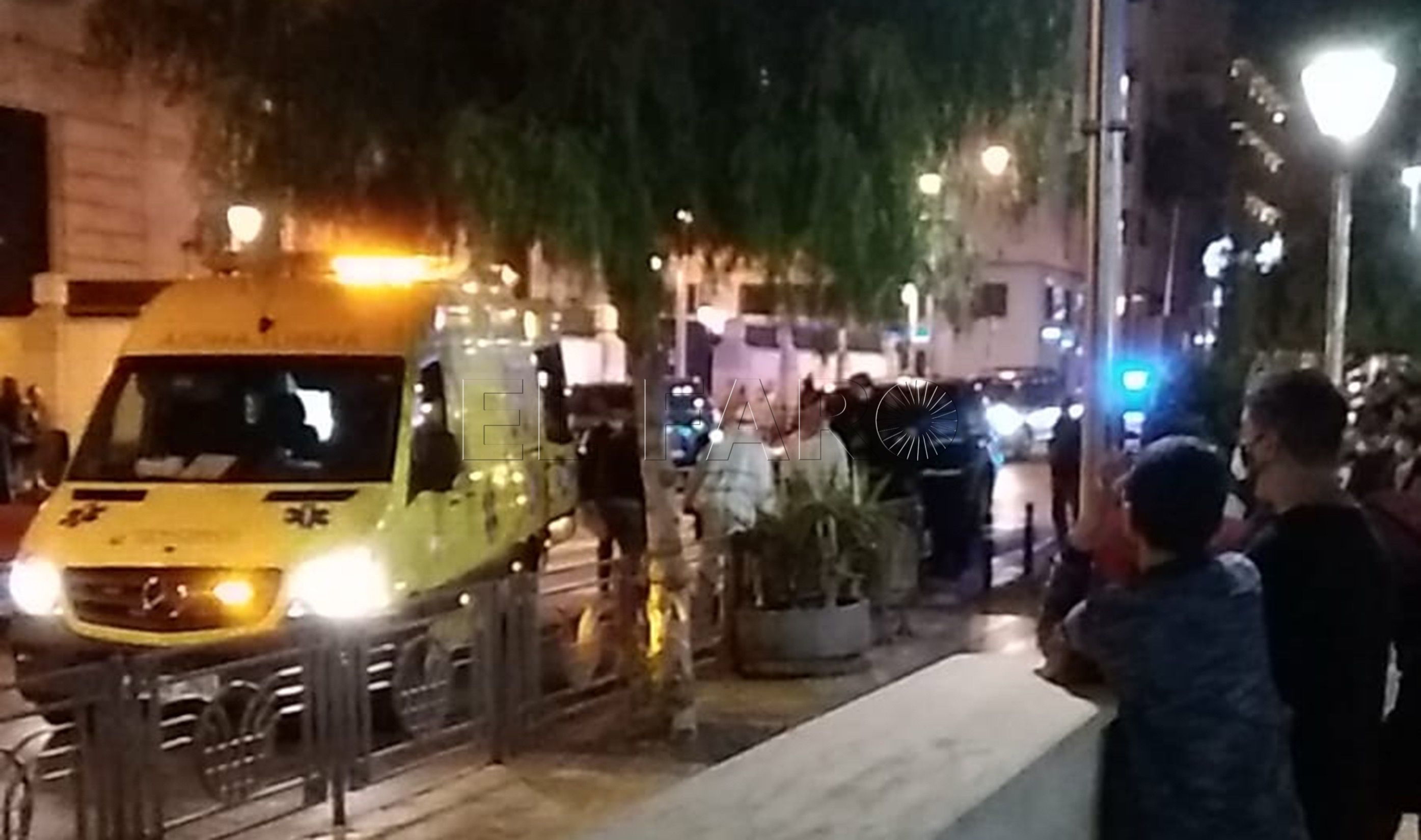 Hospitalizado en Urgencias un menor tras ser atropellado en el centro