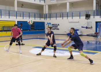 Los melillenses se entrenan al cien por cien.