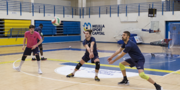 Los melillenses se entrenan al cien por cien.