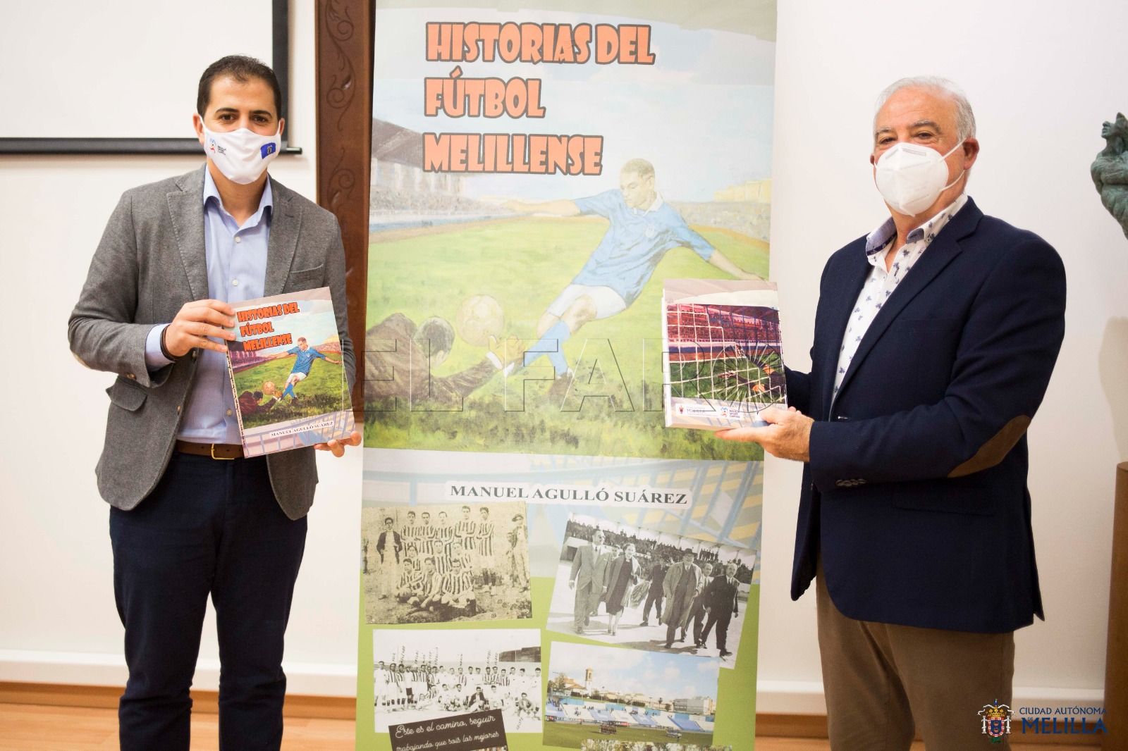 Manuel Agulló Suárez recoge hitos y efemérides futbolísticas 'Historia del fútbol melillense'