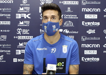 El jugador unionista, en la rueda de prensa.