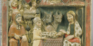 Maestro de Albesa, Natividad, segunda mitad del siglo XIV